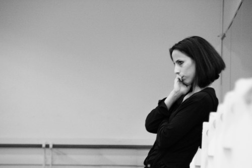 Annabelle Lopez Ochoa in the studio.  Photo by Altin Kaftira.