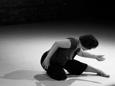 Molly Shanahan in My Name is a Blackbird.  Photo by Sandbox Studio, courtesy Molly Shanahan/Mad Shak.