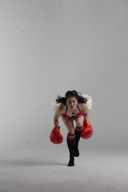 Julia Rhoads of Lucky Plush Productions. Photo by William Frederking.