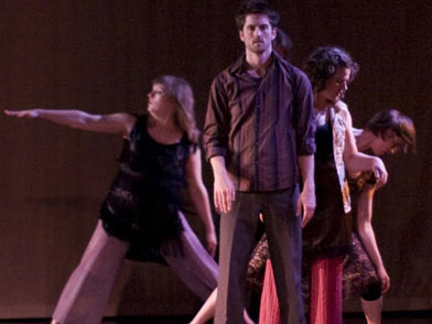 Kristina Fluty, Benjamin Law, Molly Shanahan and Jessica Marasa. Photo by William Frederking.